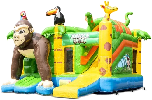 Hüpfburg Safari